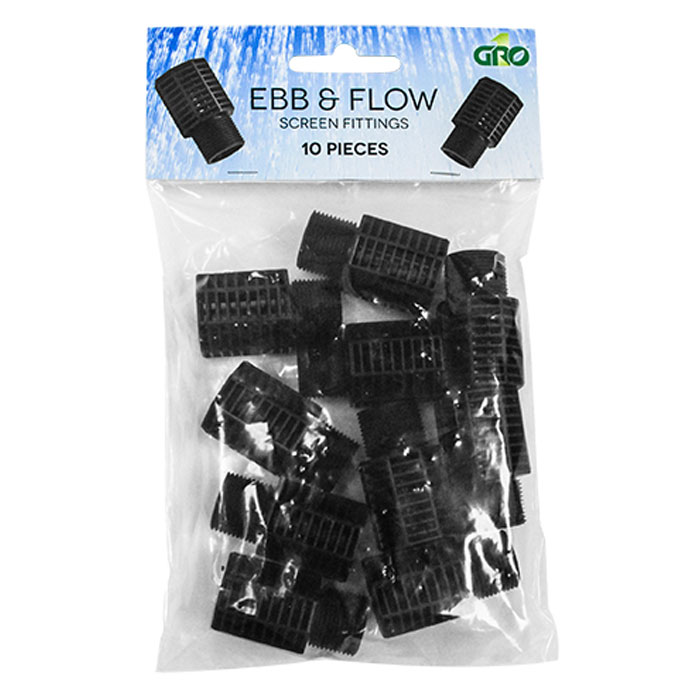 Grow1 Ebb & Flow Screen Fittings - Pack of 10