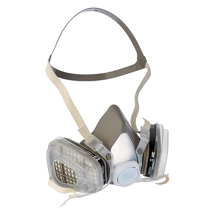 3M Dual Cartridge N95 Resespirator Assembly, Large