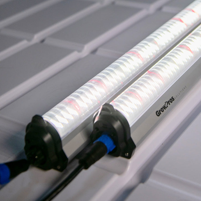 Grow Pros Solutions 8-Foot 250 watt Under Canopy LED Grow Light Bar, Pack of 4