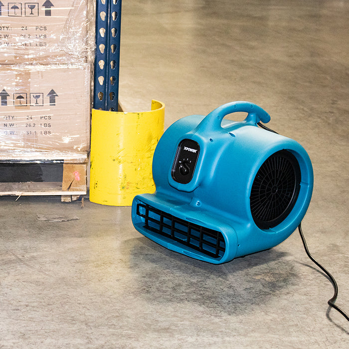 XPOWER 800-Series P-800 Air Mover, 3/4 HP, 3200 CFM