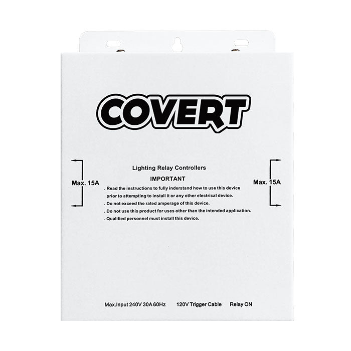 Covert 4 Light Relay Controller, 120/240 Volt