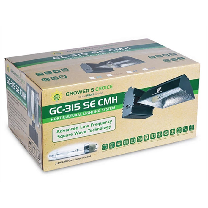 Growers Choice 315 Watt CMH All in One Fixture with 3,100K Bulb, 240 Volt
