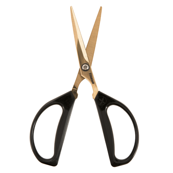 DL Wholesale Piranha Pruner Titanium Blade Bonsai Shear Scissors, Black - 60mm