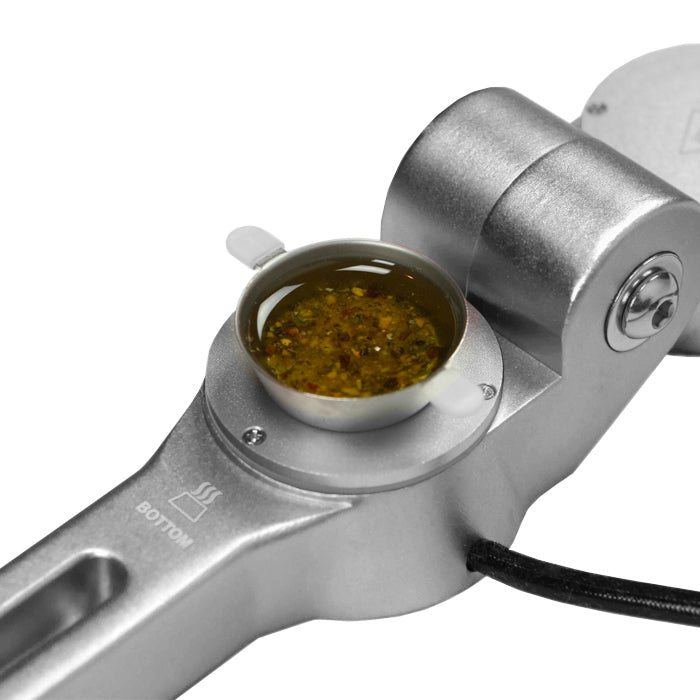 Rosinbud M1 All-In-One Portable Rosin Press & Oil Infuser, Silver