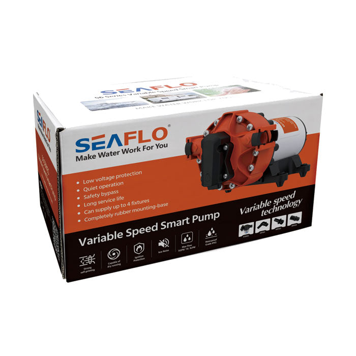 SEAFLO 56A-Series Variable Speed Smart Water Pump, 12VDC, 5.0 GPM