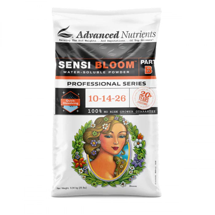 Advanced Nutrients Sensi Professional Series Bloom B Soluble, 25 lb