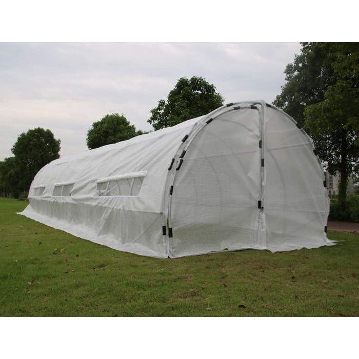 Grow1 Replacement Cover For Heavy Duty Greenhouse Hoop House - 32 ft. x 10 ft. x 6.5 ft.