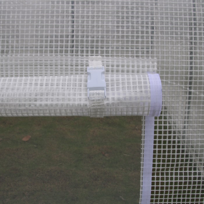 Grow1 Heavy Duty Greenhouse Hoop House - 20 ft. x 10 ft. x 6.5 ft.