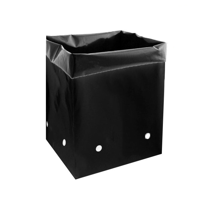 Grow1 Polyethylene Grow Bag, Black, 10 Gallon - Pack of 25