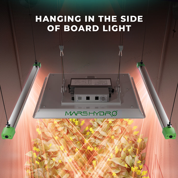 Mars Hydro Adlite RED30 Deep-Red Supplemental LED Grow Light Bar, Pack of 2