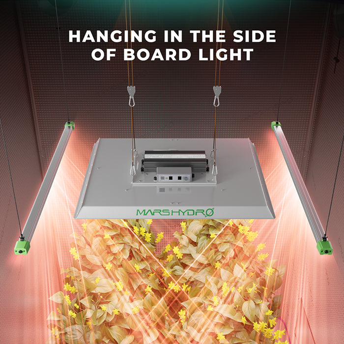 Mars Hydro Adlite RED55 Deep-Red Supplemental LED Grow Light Bar, Pack of 2