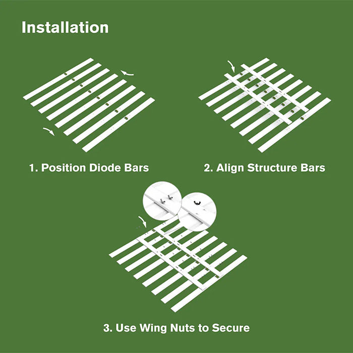 FloraFlex 700 Watt Full-Spectrum LED Grow Light, 240 Volt