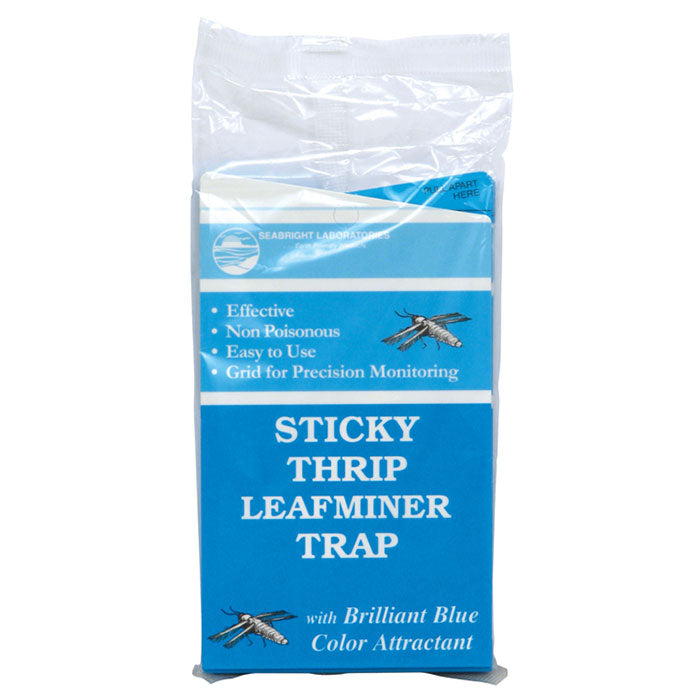 Seabright Laboratories Sticky Thrip Leafminer Trap, Pack of 5