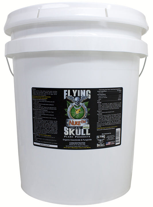 Flying Skull Nuke Em Insecticide & Fungicide Concentrate, 5 Gallon