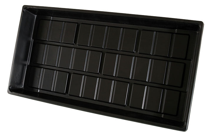 Hydrofarm Cut Kit Propagation Tray 10"x20", Black