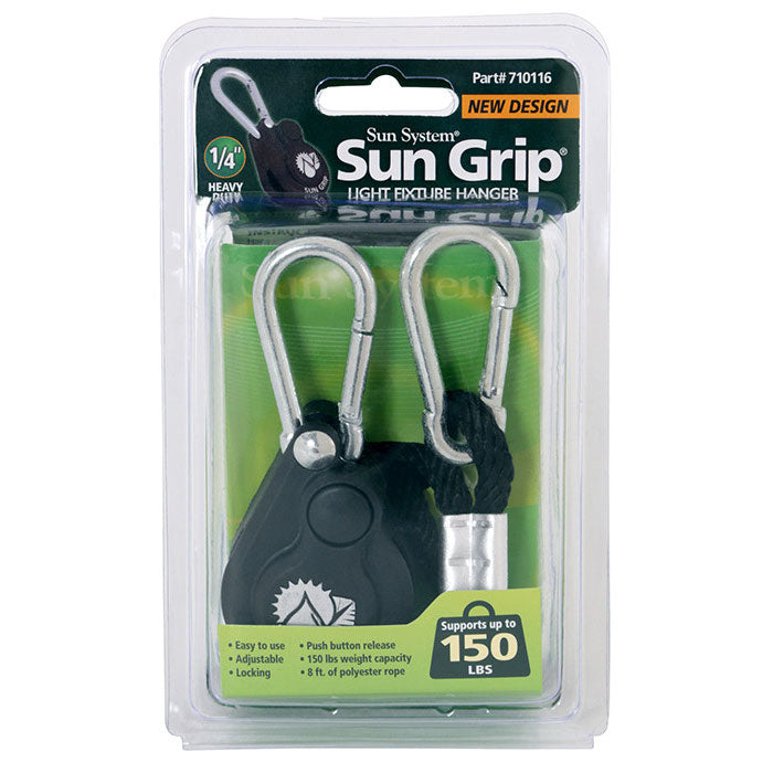 SunGrip Heavy Duty Light Hanger, 1/4" Rope