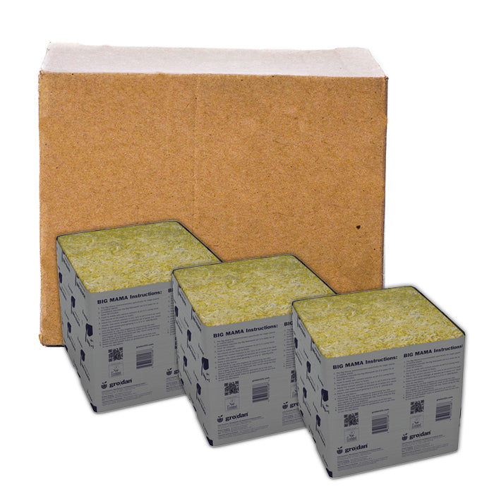 Grodan Delta Big Mama, 8" x 8" x 8" - Case of 18