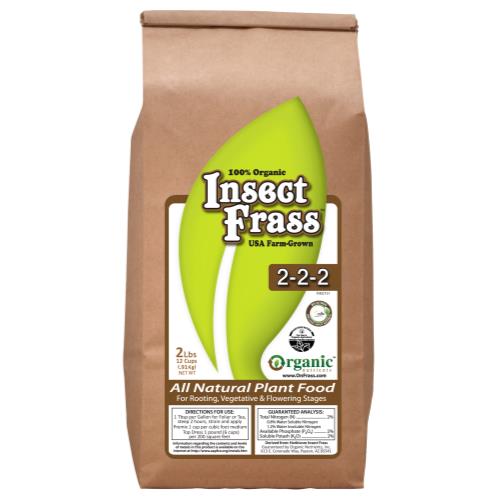 Organic Nutrients Insect Frass, 2 lb.