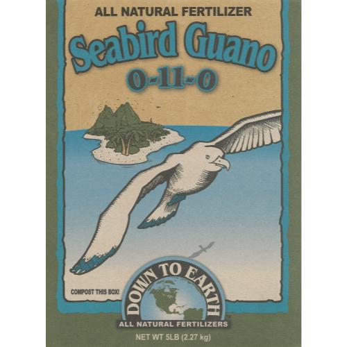 Down To Earth High Phosphorus Seabird Guano, 5 lb.
