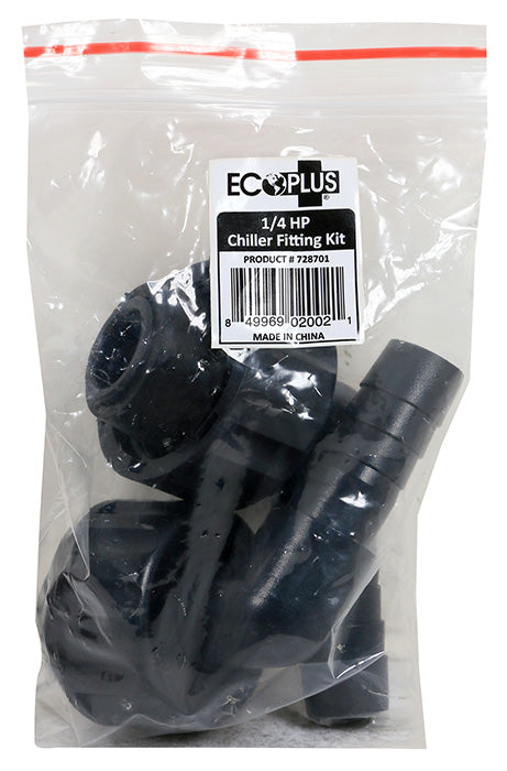 EcoPlus 1/4 HP Chiller Fitting Kit for 728700