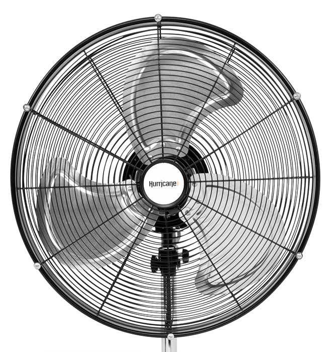 Hurricane Pro High Velocity Oscillating Metal Stand Fan 20 in
