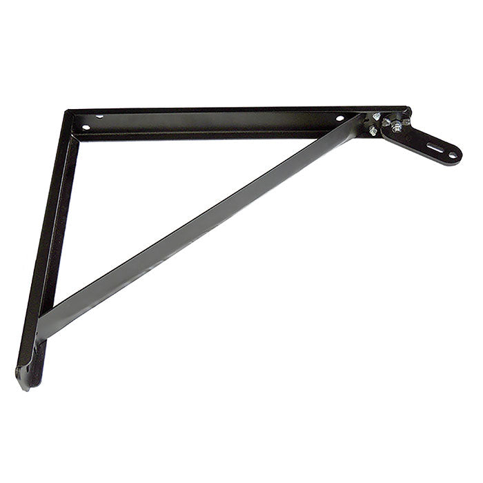 Schaefer Adustable Black Wall Fan Mount