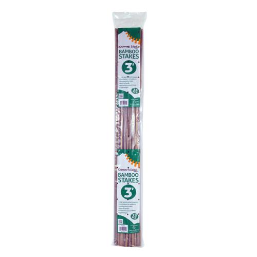 Grower's Edge Natural Bamboo Garden Stakes