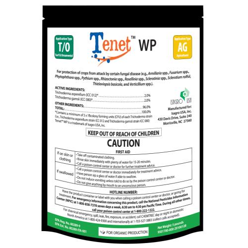 Blacksmith BioScience Tenet WP Biofungicide, 16 oz.