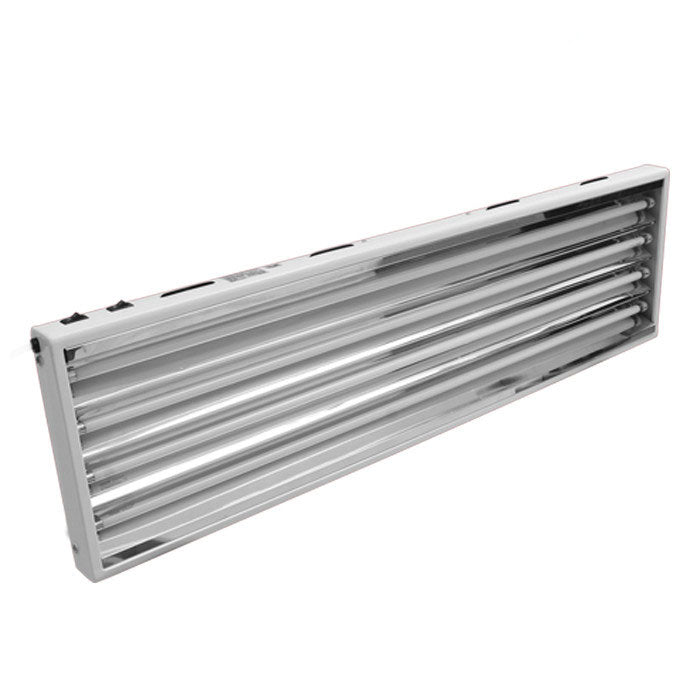 LuxStar 4FT/4 Bulb T5 Fluorescent Grow Light - 6500K Bulbs Included