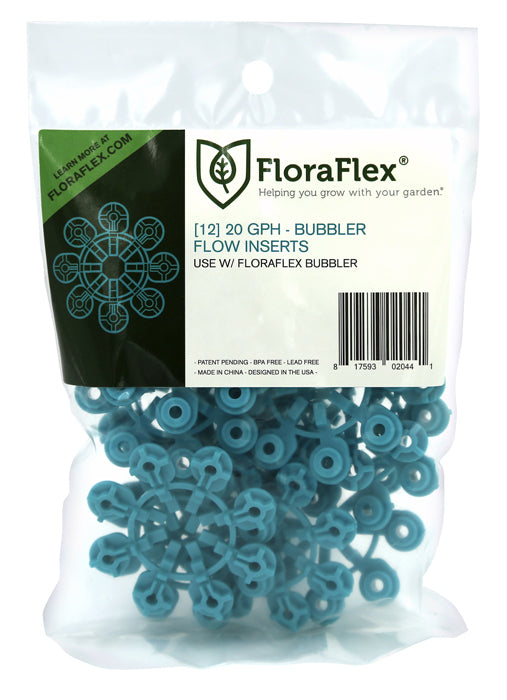 FloraFlex Bubbler Flow Insert - Pack of 12
