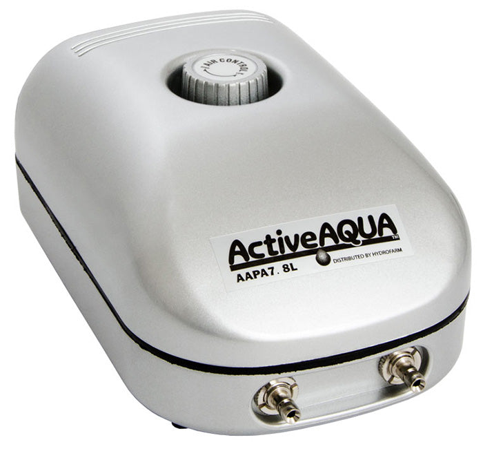 Active Aqua Air Pump with 2 outlets - 7.8 lt per minute