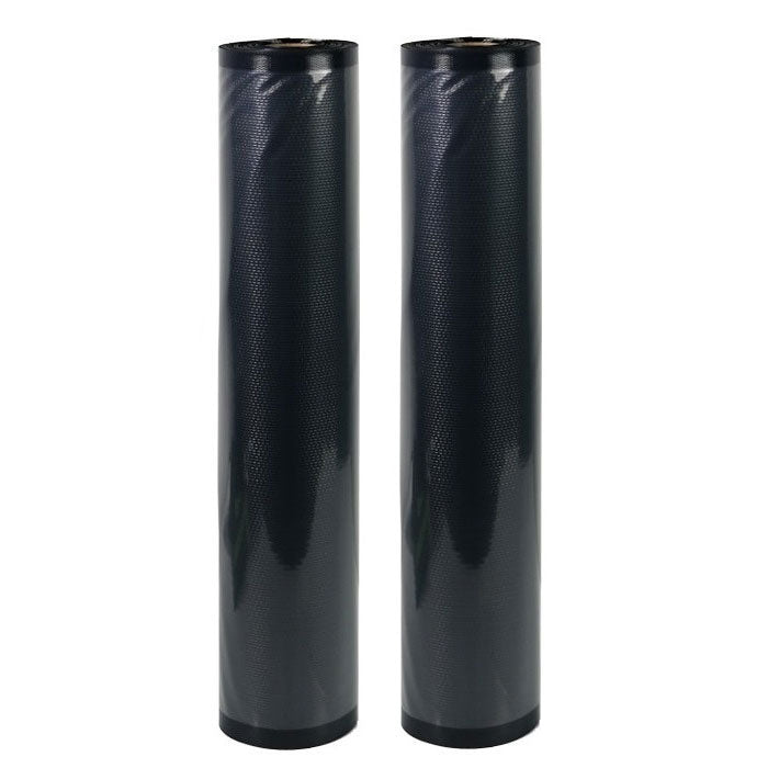NatureVAC Vacuum Seal Roll, Black, 11 in. x 19.5 ft. - Pack of 2