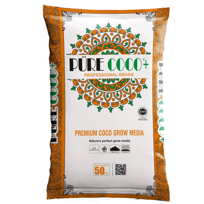 The Coco Depot Pure Coco Plus Coco Coir, 50 Liter Bag/1.8 Cubic Feet - Pallet of 80 Bags