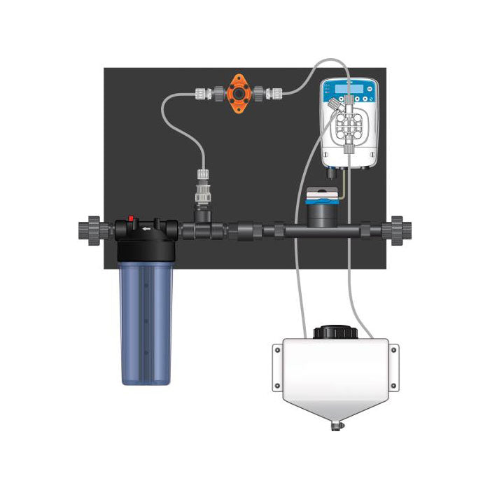Dosatron Etatron eOne Micro-Dosing Pump - Assembled Panel