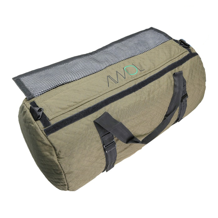 AWOL Odor Proof Quilted Daily Duffle Bag, Green - 2X-Large