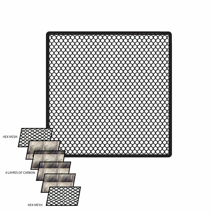 AWOL Odor Absorbing Carbon Pad Insert, 12 in. x 12 in.