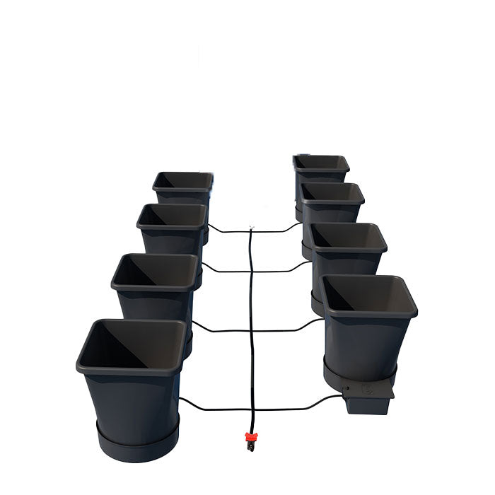 Autopot 8 Pot XL Watering System with 6.6 Gallon Pots, (No Tank)