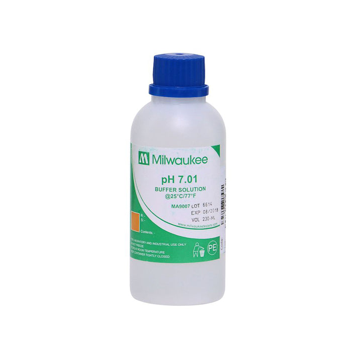 Milwaukee 7.01 pH Solution, 220 mL