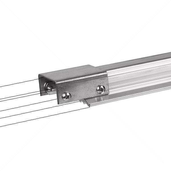 Light Rail 5.0 Auxilary Rail, 4'