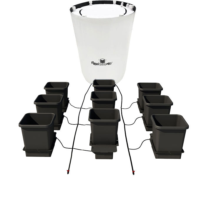 Autopot 9 Pot Watering System with 3.9 Gallon Pot, 25 Gallon Pro FlexiTank