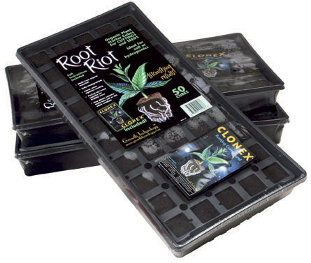 Hydrodynamics International Root Riot Tray with Root Cubes