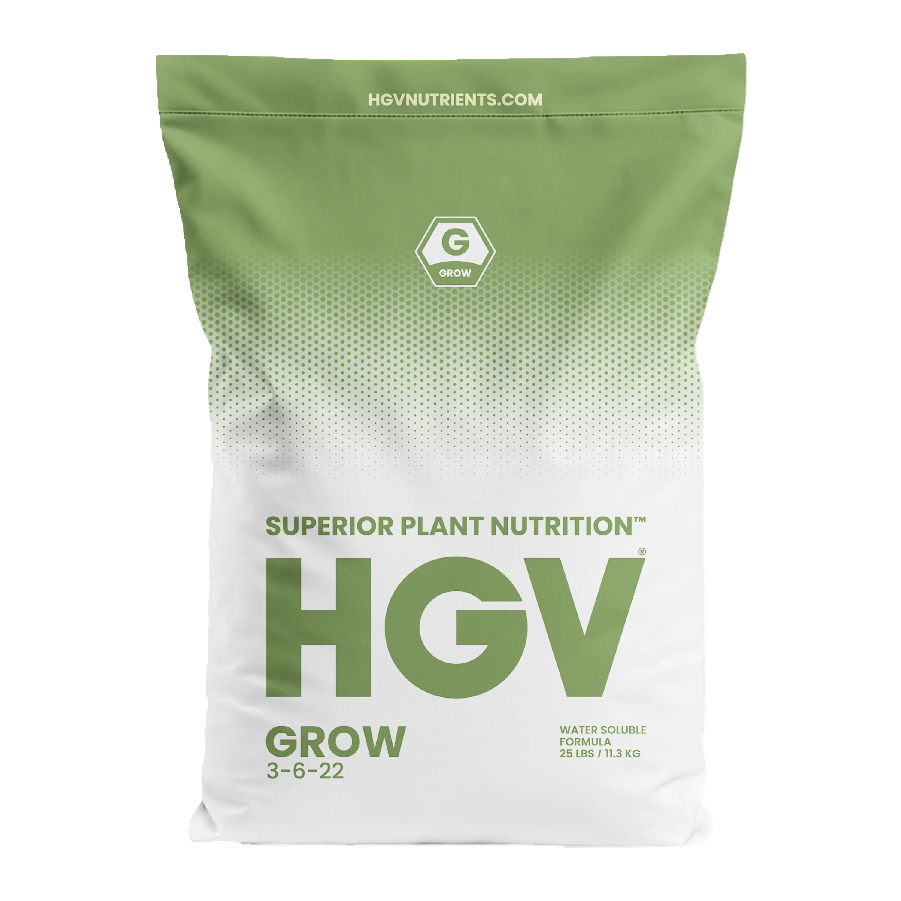 HGV Dry - Grow, 25 lbs.