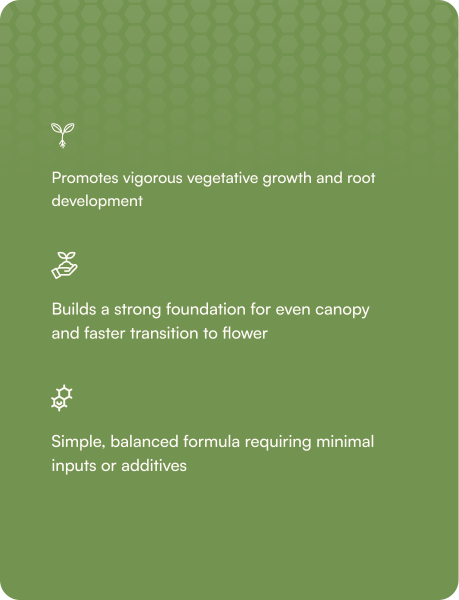 HGV Liquid - Grow, 2.5 Gallon