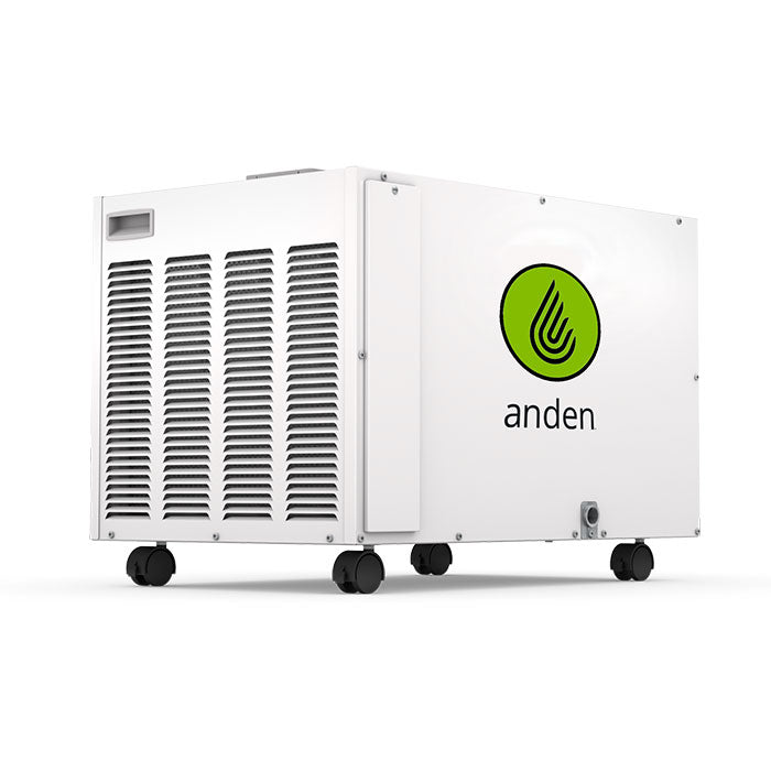 Anden 130 Pint Movable Grow-Optimized Dehumidifier with Wheels, 120 Volt