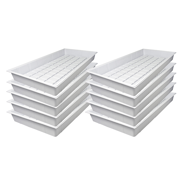 Active Aqua Premium Flood Table, White, 3' x 6', Pack of 10