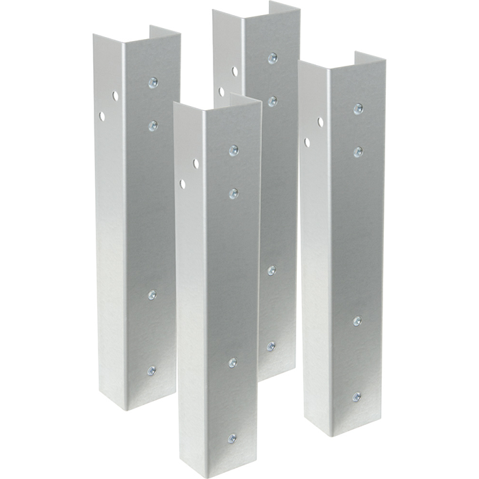 Active Aqua Rolling Bench Legs, 12", Set of 4