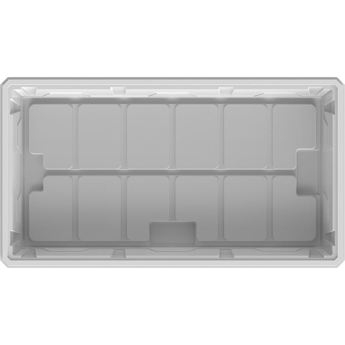 Active Aqua 2.0 High Rise Flood Table, White, 2' x 4'