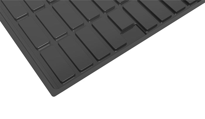 Active Aqua 2.0 Low Rise Flood Table, Black, 4' x 4'