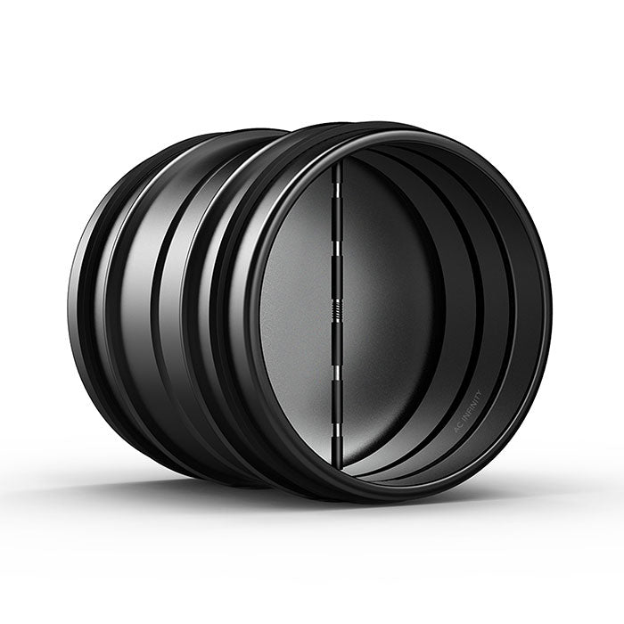 AC Infinity Galvanized Steel Backdraft Damper Ducting Insert