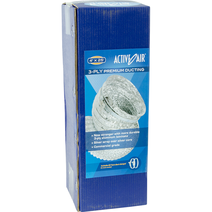 Active Air Premium Ducting, 4" x 25'